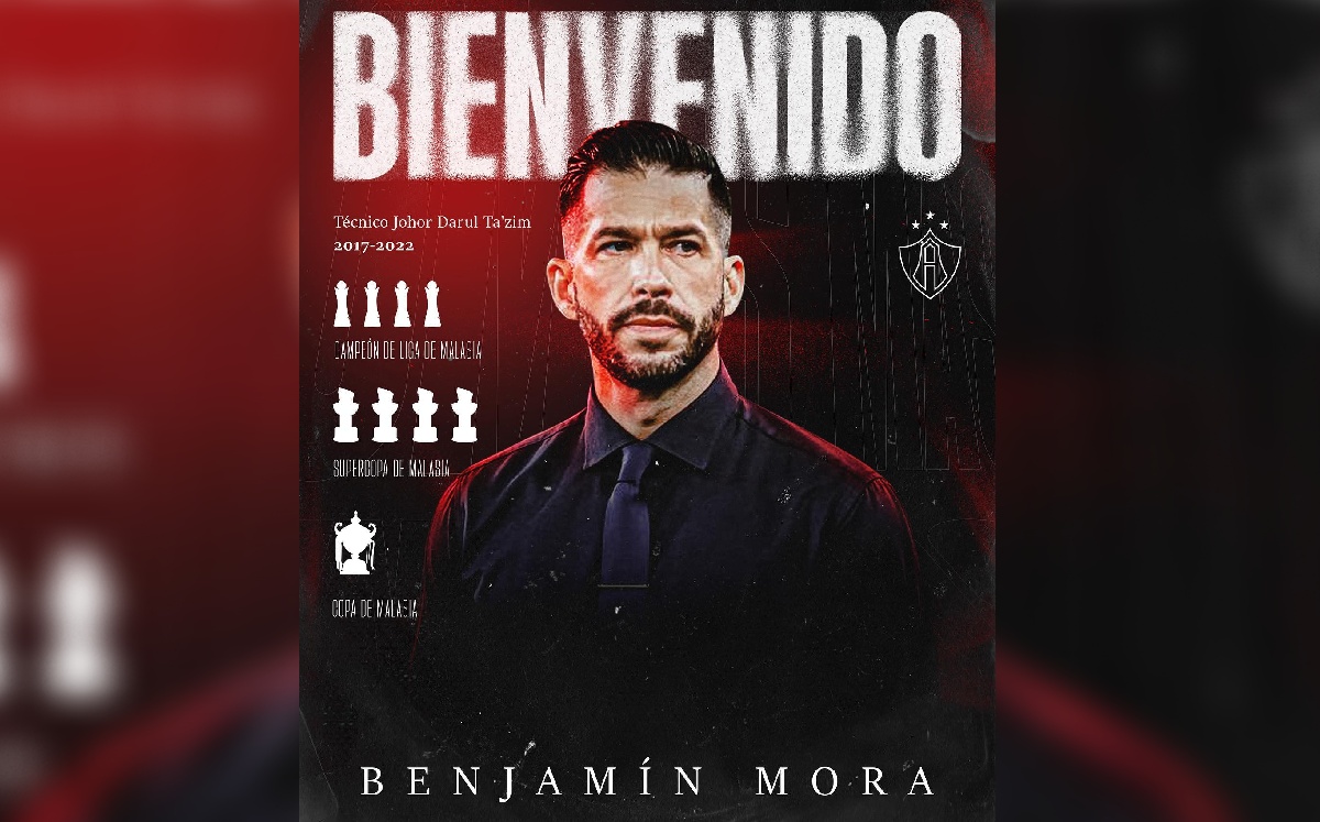 Atlas presenta oficialmente a Benjamín Mora como su director técnico / @AtlasFC