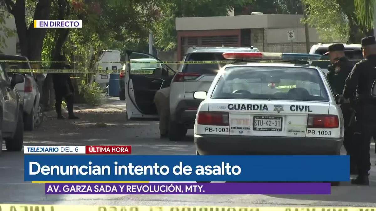 Denuncian intento de asalto en la avenida Garza Sada y Revolución