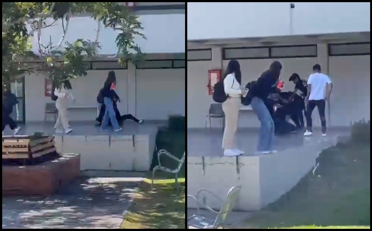 Pelea de alumnos es universidad privada de Zapopan / Especial