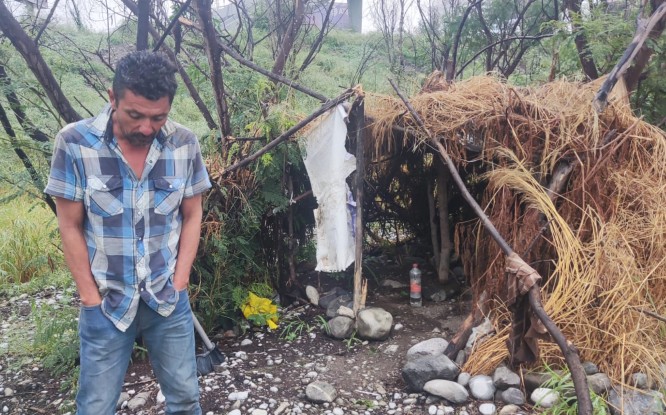 Hombre que vive en situación de calle | Francisco Zúñiga Esquivel