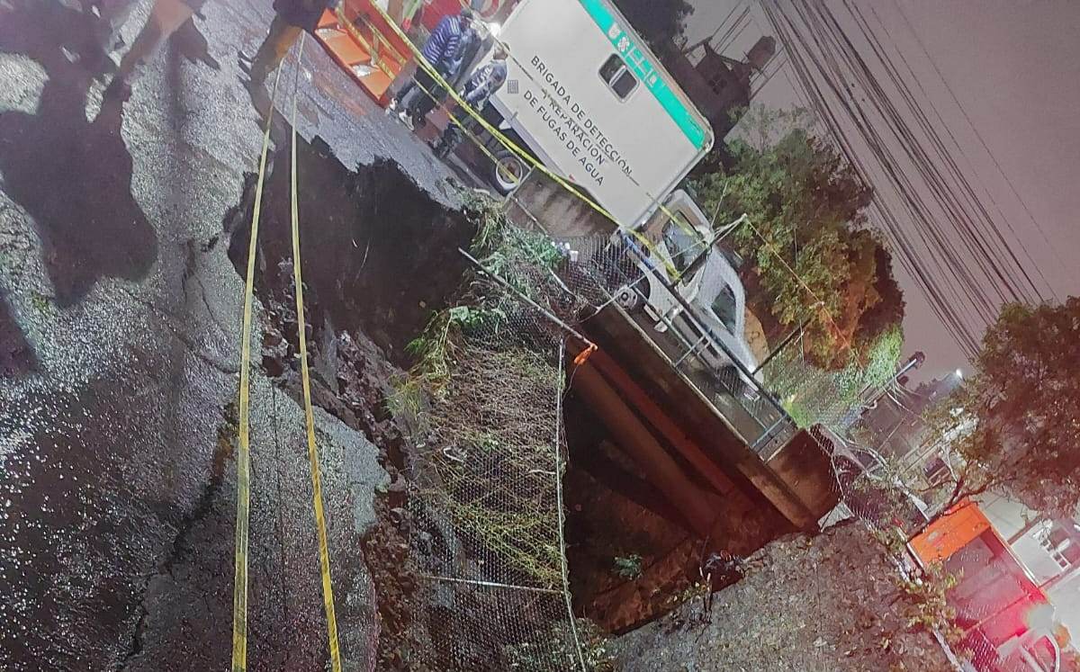 Deslave en Tlalpan / Graciela Olvera