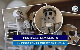 Calaveras de Día de Muertos en Puebla
