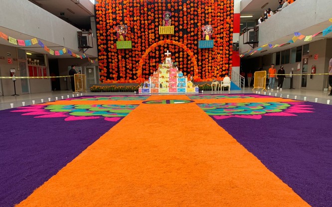 Altar de muertos preparatoria 9 | Pedro Delgado