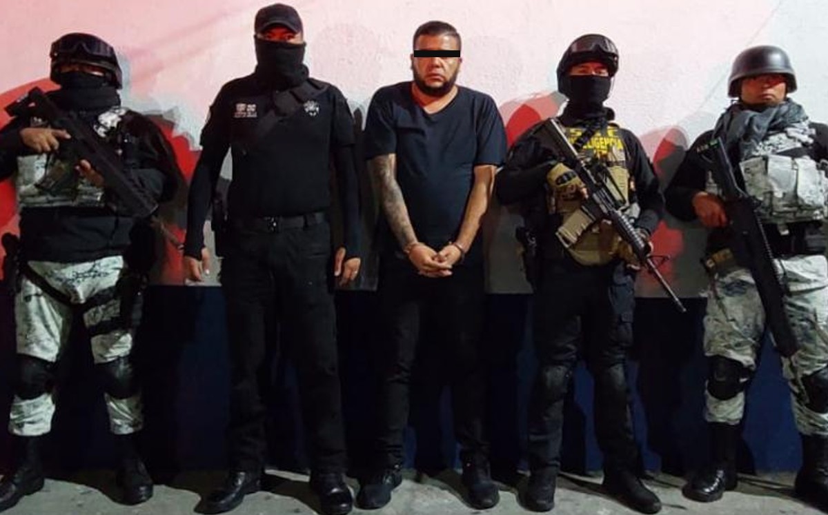 Detienen a 'El Caber' en Coyoacán / Especial