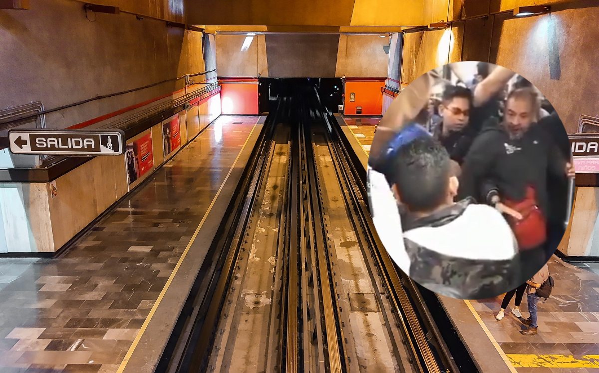 El sujeto intentó huir al momento en que se abrieron las puertas /Especial