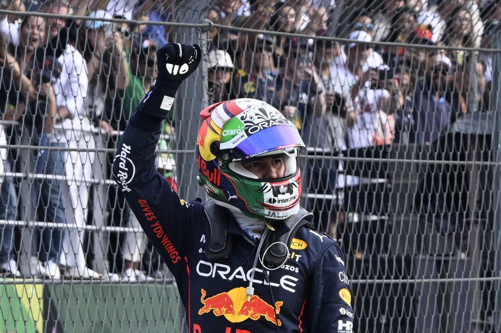 El mexicano Sergio 'Checo' Pérez, piloto de Red Bull / AFP El mexicano Sergio 'Checo' Pérez, piloto de Red Bull / AFP