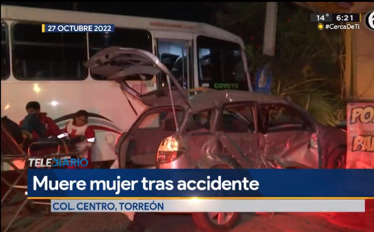 Mujer de la tercera edad muere tras días hospitalizada en Torreón