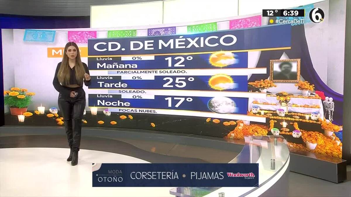 Clima en CdMx HOY 26 de noviembre 2021 por alcaldía Telediario México