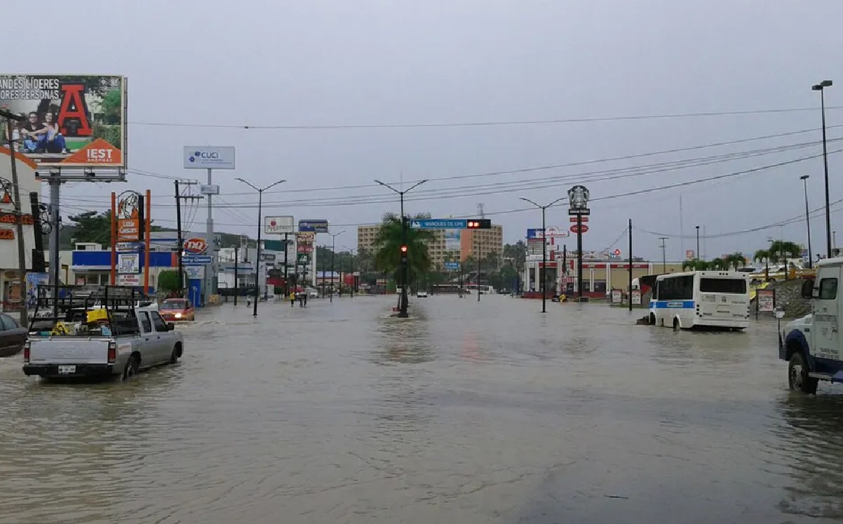 Tormenta extraordinaria en el sur de Tamaulipas. | Especial