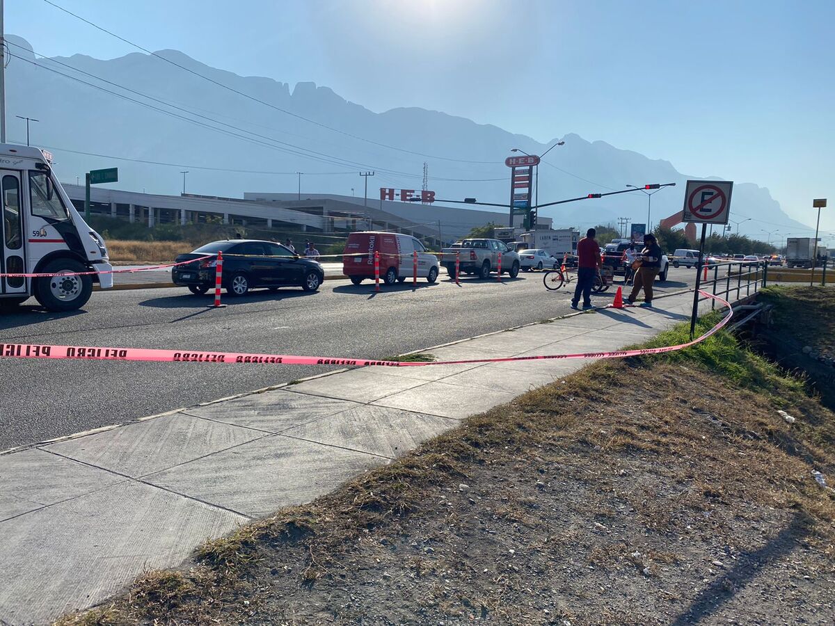 Hombre muere tras ser atropellado en Santa Catarina / Pamela Villanueva