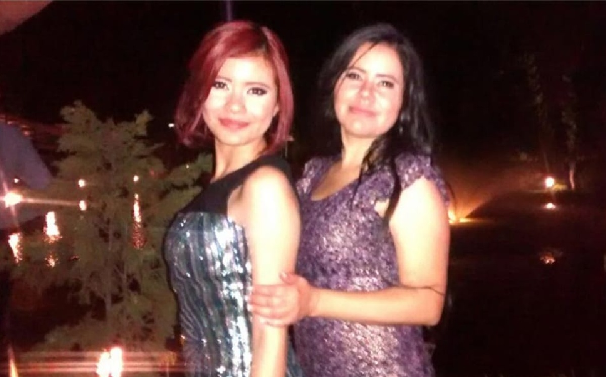 Gabriela Ayala y su madre / Especial