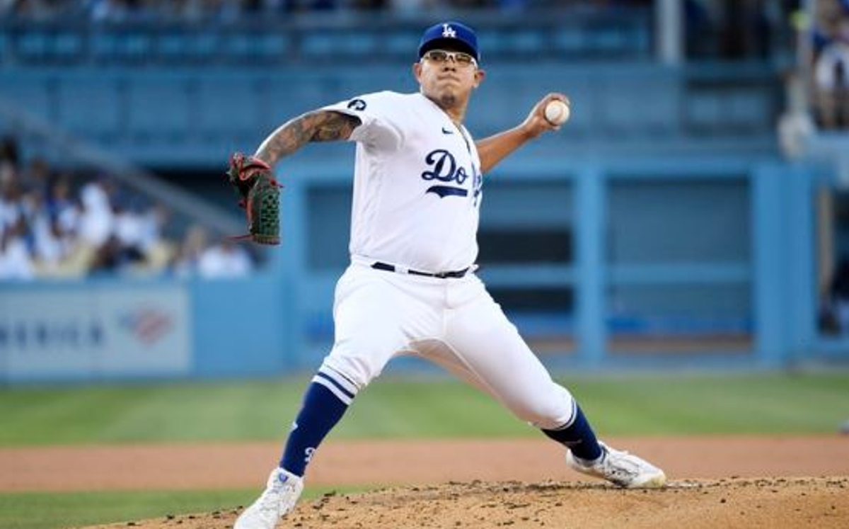 Julio Urías tuvo la mejor efectividad de cualquier pitcher en la Liga Nacional.