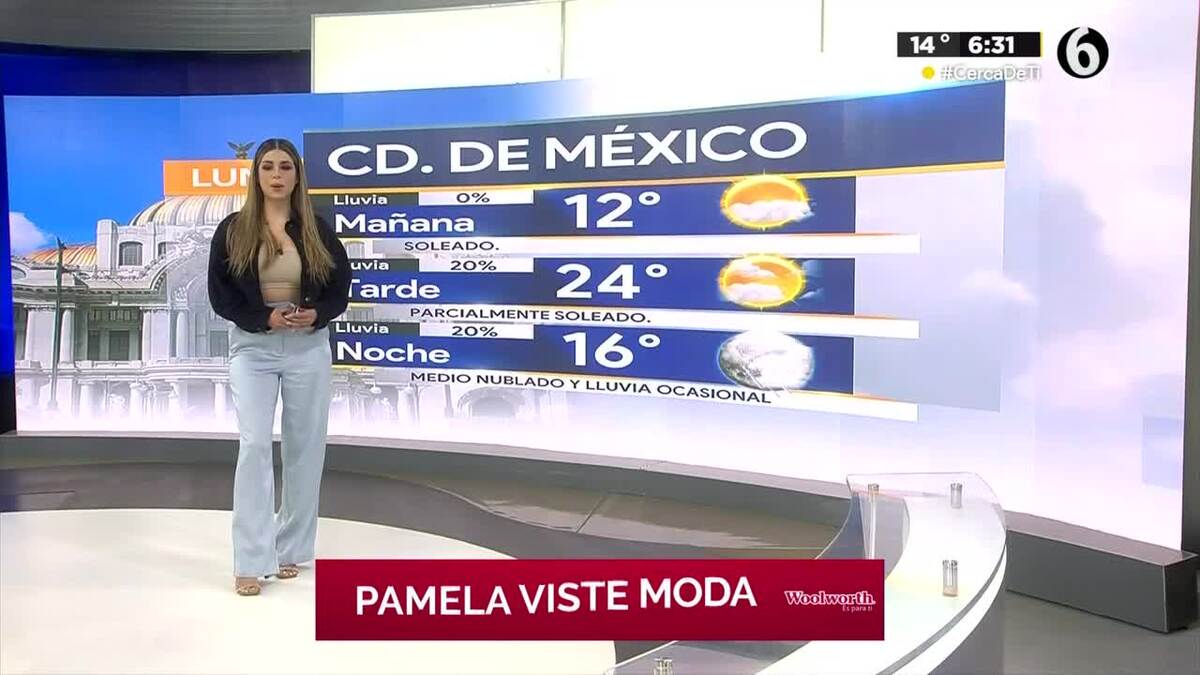 Pronóstico del tiempo para Ciudad de México, 07 de noviembre de 2022