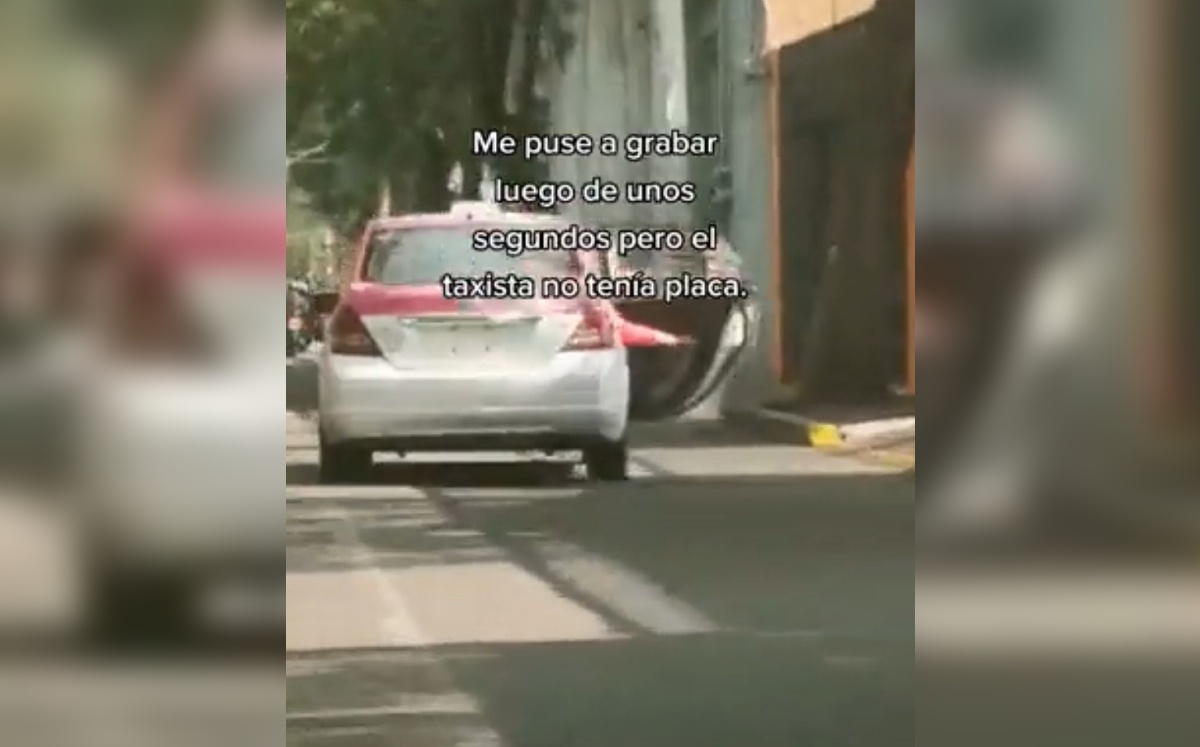 Taxista presuntamente no quería bajar a dos pasajeras en CdMx / Captura