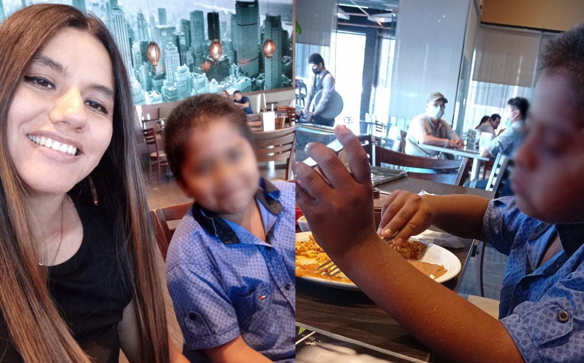 Joven invita a comer a niño vendedor de dulces tras ser rechazado en restaurante. | Especial