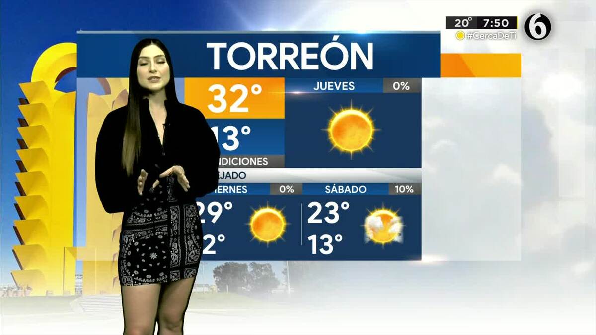 Pronóstico del tiempo para Laguna, con Diana Sánchez - 09 de noviembre de 2022