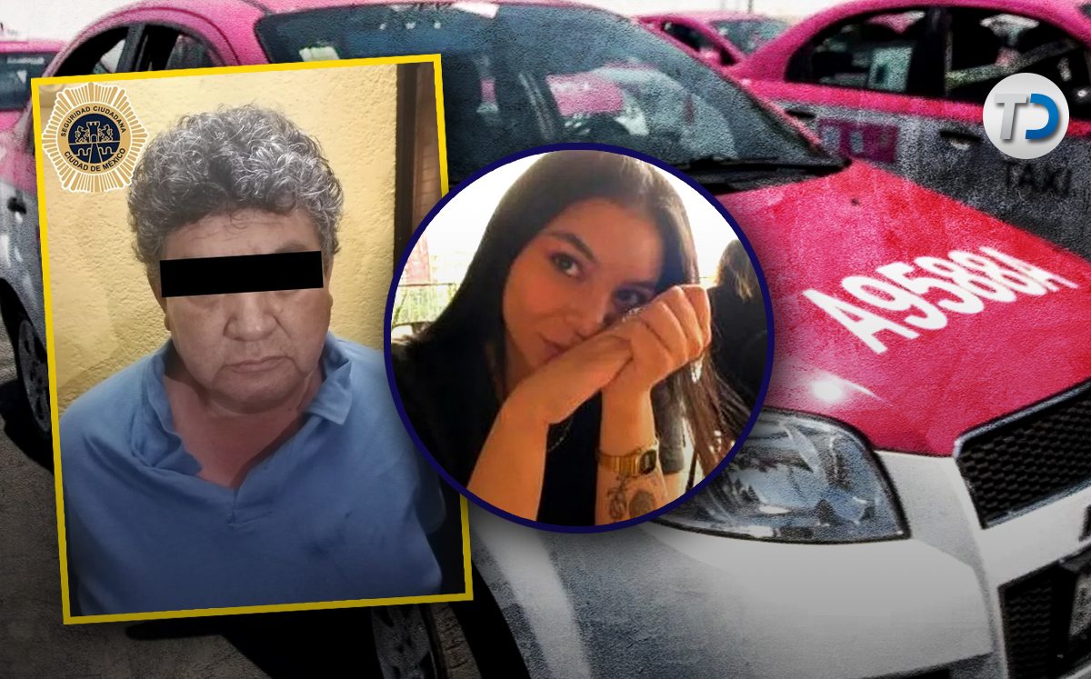 Detienen a conductor de taxi del que se aventó Lidia Gabriela / Especial