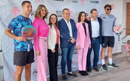 El pádel nacional se une con la Cruz Rosa / @danielsantillan