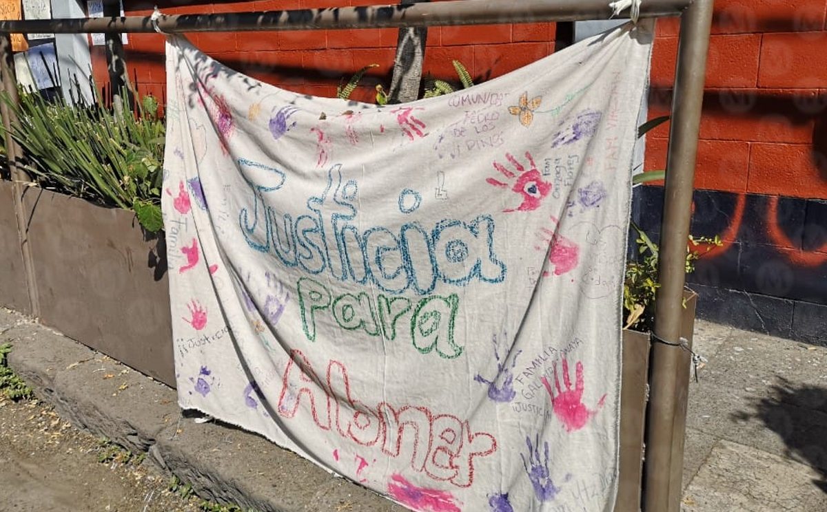 Realizan protesta en memoria de Abner, quien murió en el Colegio Williams/ Jorge Becerril