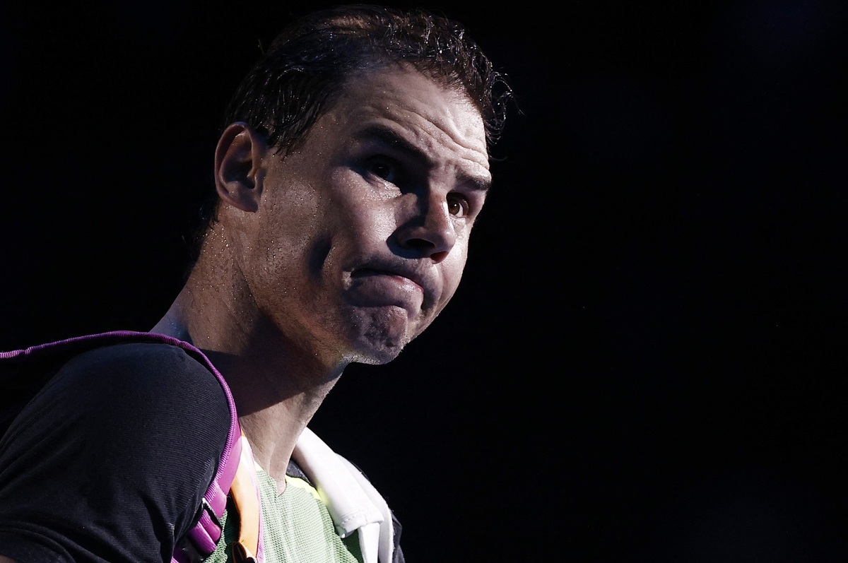 Rafael Nadal en las Finales ATP. / Reuters
