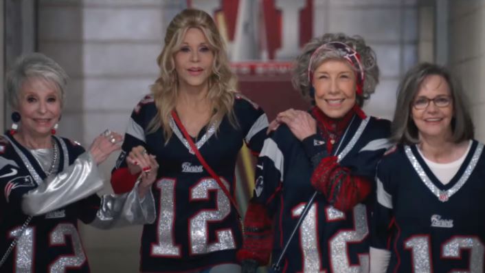 Jane Fonda, Lily Tomlin, Rita Moreno y Sally Field son las actrices principales
