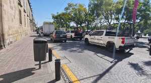Guardia Nacional atropella a un motociclista en el centro histórico de Guadalajara