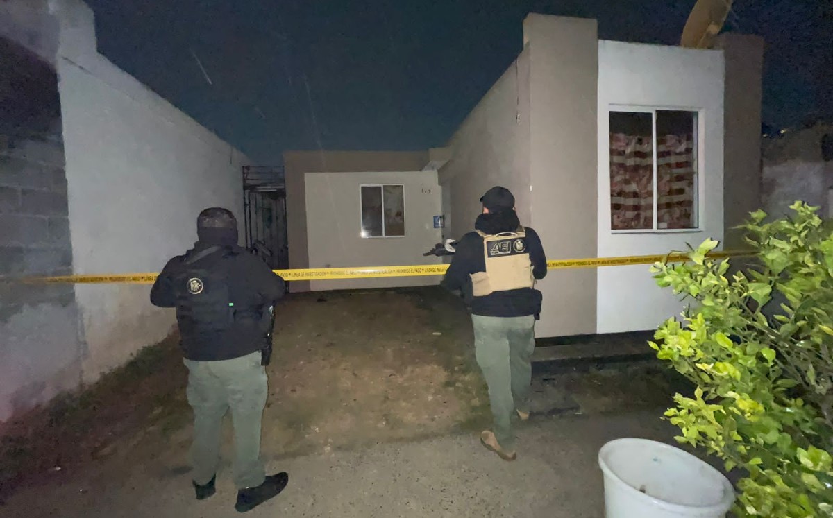 Encuentran restos humanos tras cateo en Juárez. | Cortesía