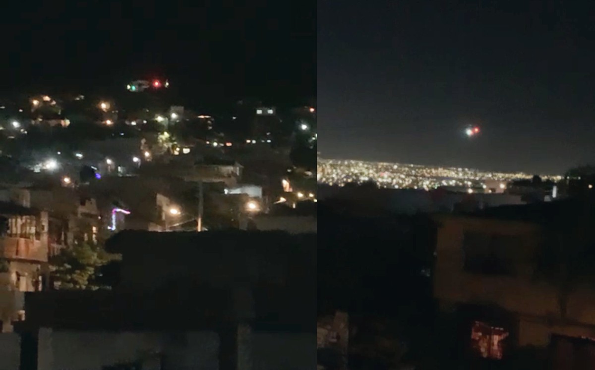 Movilización de helicóptero en la colonia Moderna sorprende a vecinos | Cortesía