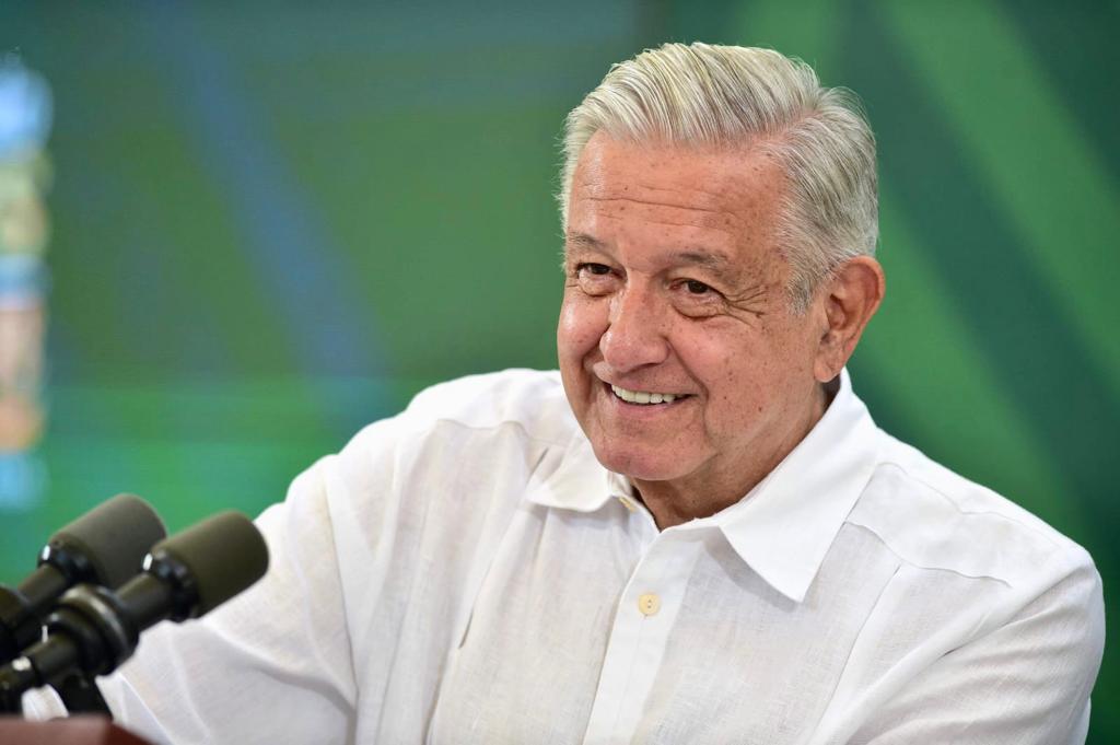 Samuel García estuvo presente en el evento público del presidente López Obrador en Veracruz. | Cortesía