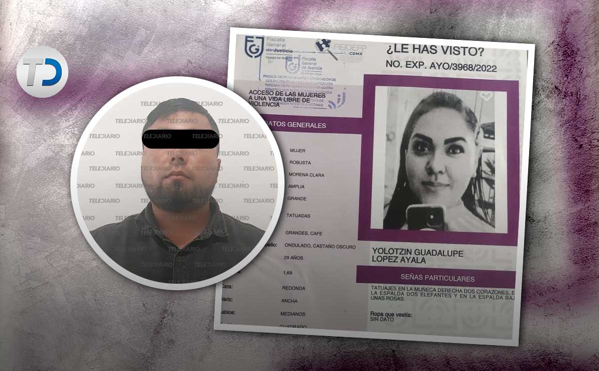 Detienen a Jesús 'N' presunto feminicida de Yolotzin Guadalupe/ Antonio Texta