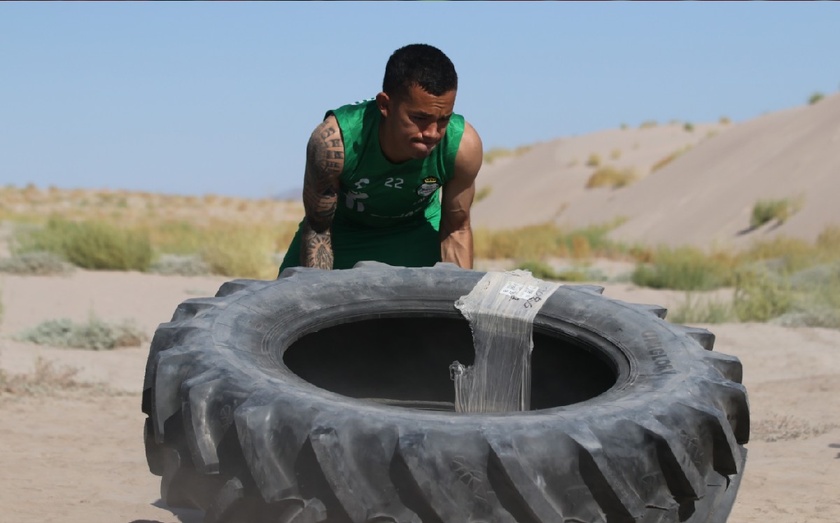 Santos Laguna entrenó físico en las Dunas de Bilbao | Foto: Club Santos