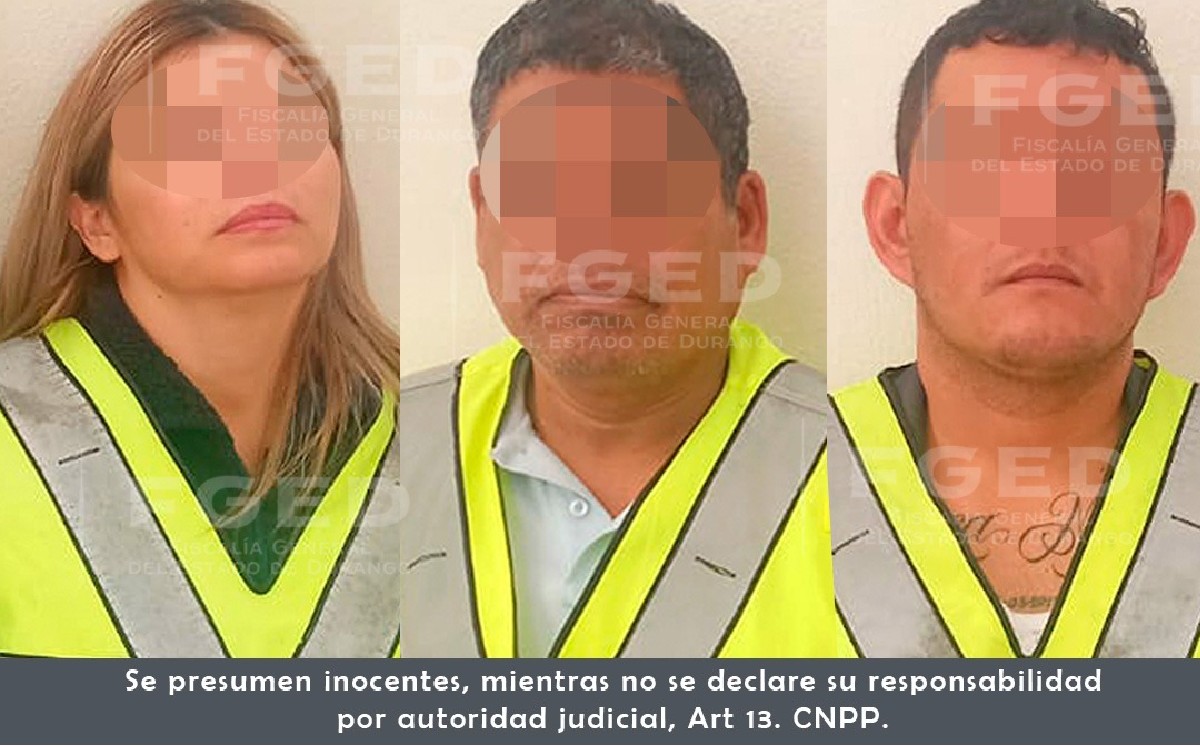 Fiscalía de Durango detiene a banda de peruanos dedicada al robo