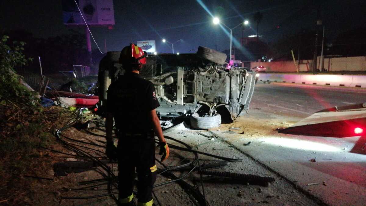 El hecho se suscitó a la altura de la colonia Residencial La Escondida. | Agustín Martínez