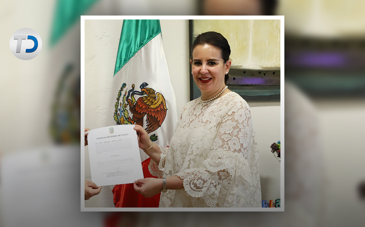 Ana Lucía Hill, gobernadorar interina de Puebla/ Antonio Texta