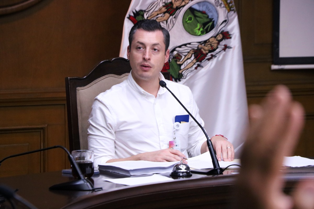 Luis Donaldo Colosio Riojas, alcalde de Monterrey. / Raúl Palacios