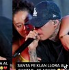 En redes sociales circula el video del cantante llorando al cantar su canción 