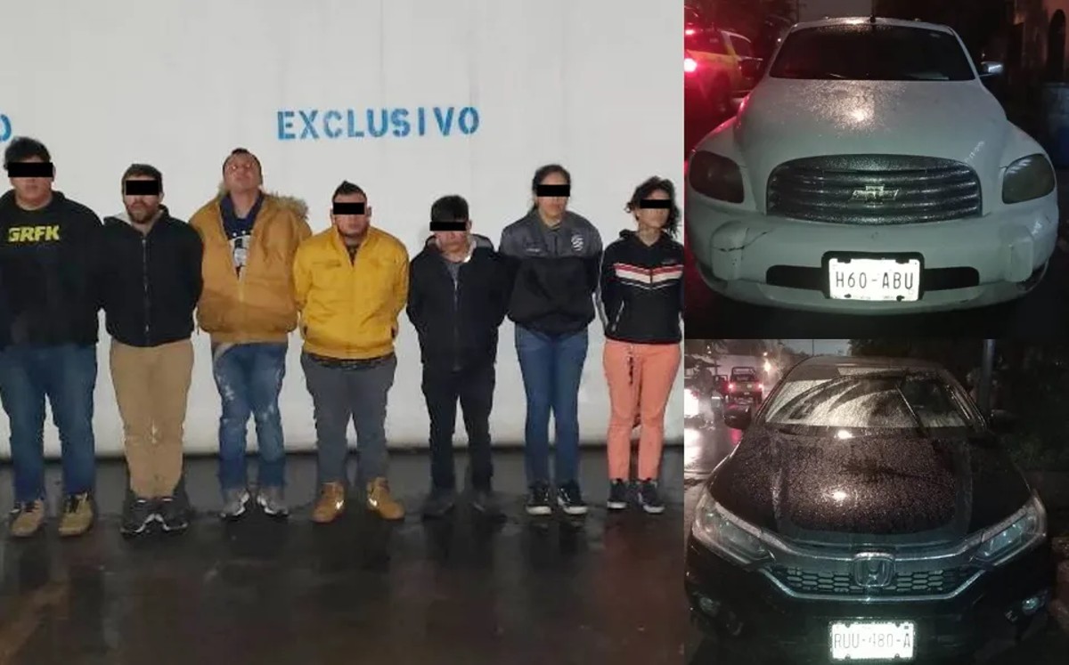 Detienen a 7 personas acusados de asaltar en un domicilio en Monterrey