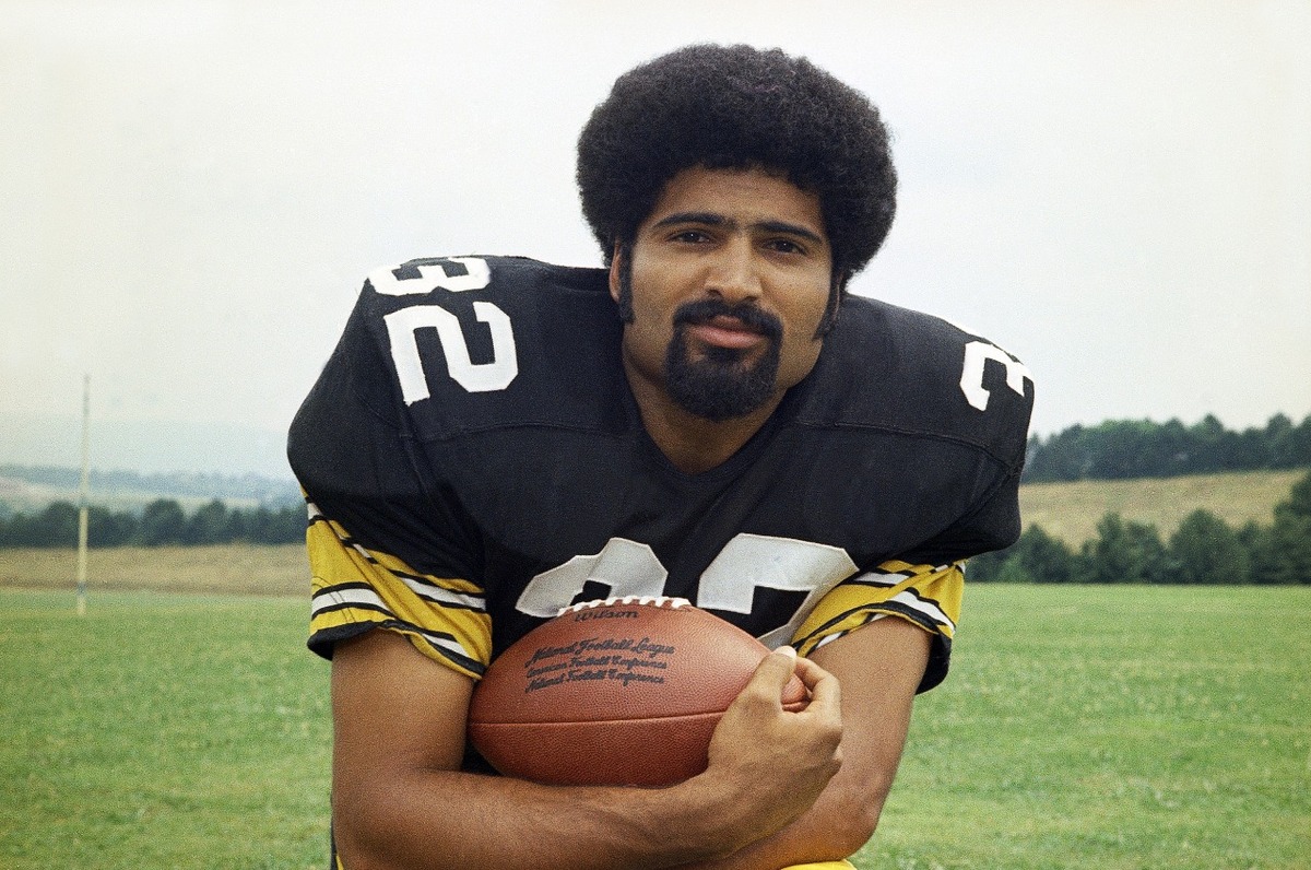 Franco Harris leyenda de los Pittsburgh Steelers