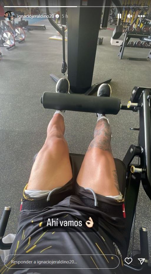 Ignacio Jeraldino, delantero que pertenece a Santos Laguna y que actualmente milita en el Coquimbo Unido de Chile, se mantiene entrenando con el equipo andino.