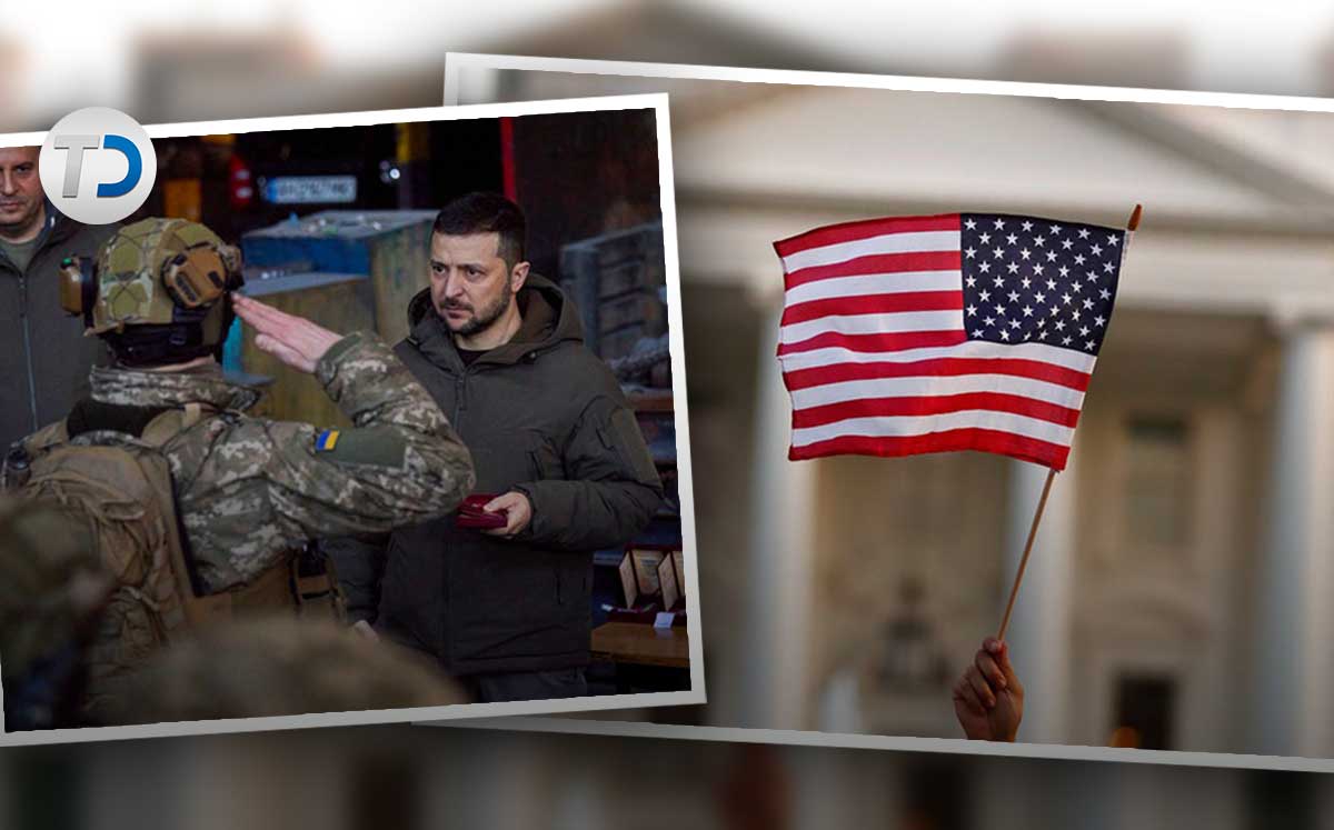 Volodimir Zelenski llega a la Casa Blancac para una reunión con Joe Biden | AP