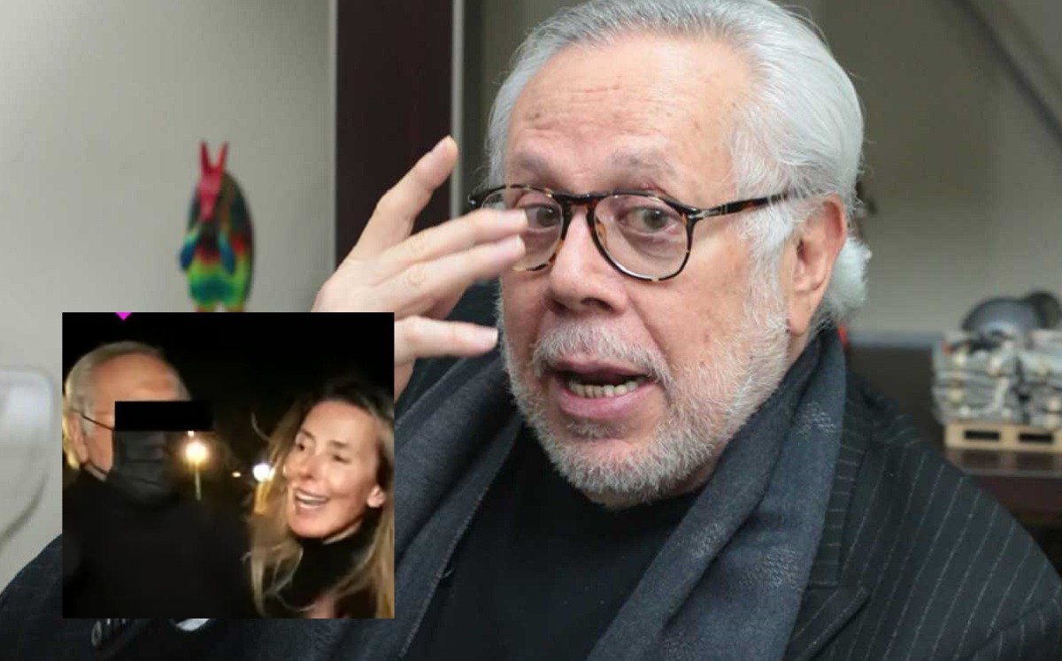Fue al salir de una misa en honor a la esposa del empresario Rafael Herrerías, en donde Luis de Llano reapareció.