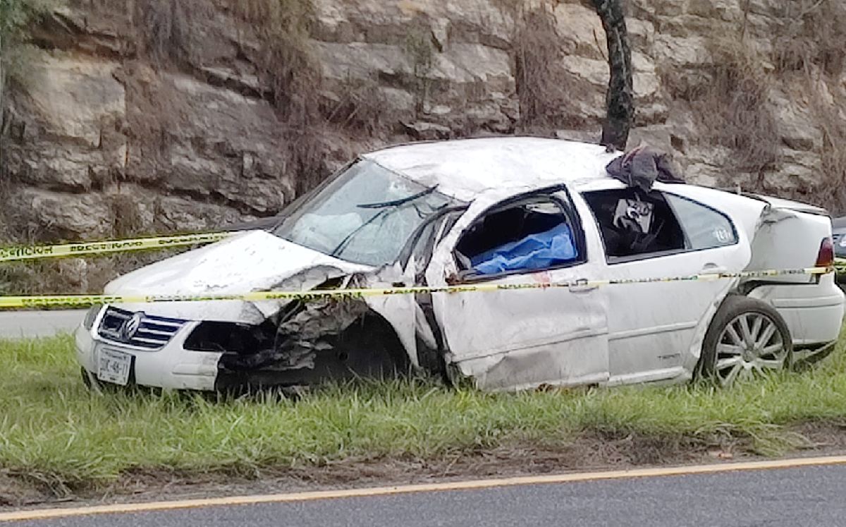 Accidente en Santiago, Nuevo León | Agustín Martínez