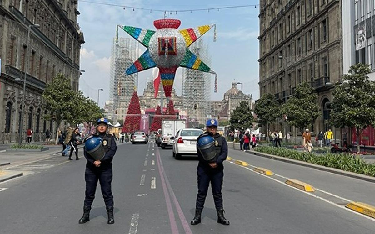 Refuerzan operativo navideño en CdMx / Especial