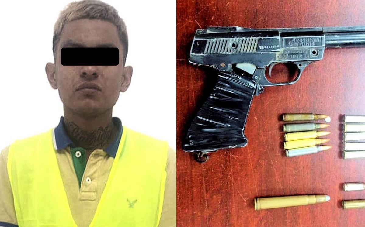 Detienen a joven por traer pistola falsa en la colonia Los Fresnos | Especial