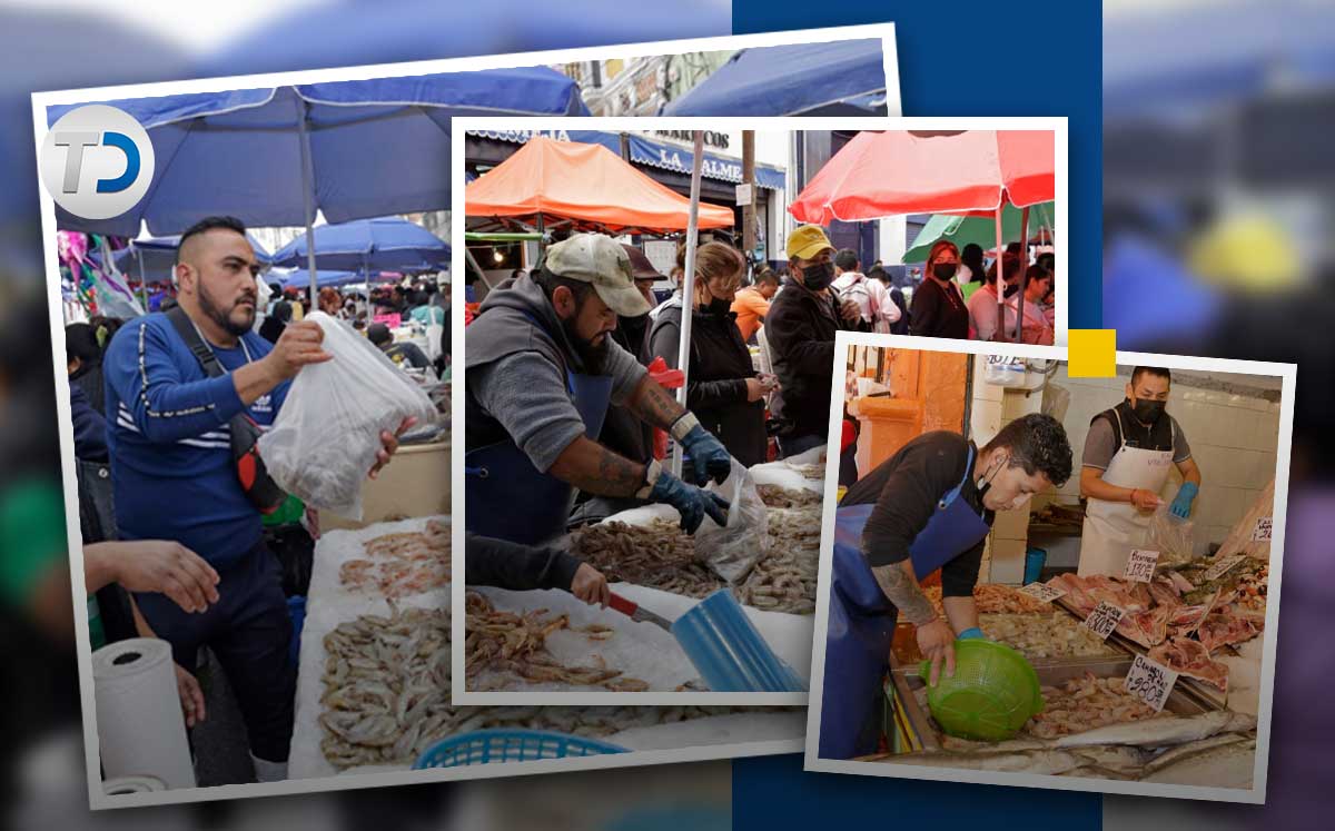 Venta de pescados y mariscos en Puebla | Agencia Enfoque