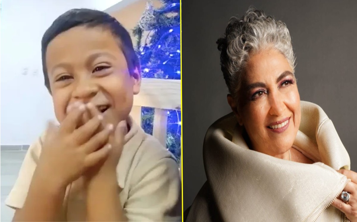 Chucho, el niño viral por cantar canción de Amanda Miguel