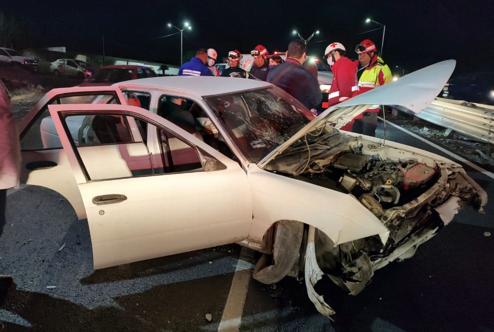 El conductor habría perdido el control de su vehículo a la altura del Puente Guadalupe. | Agustín Martínez