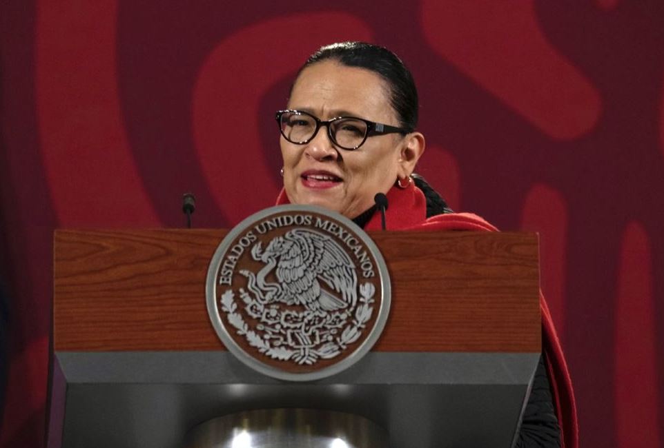 Rosa Icela Rodríguez, secretaria de Seguridad Pública de México. | Cortesía
