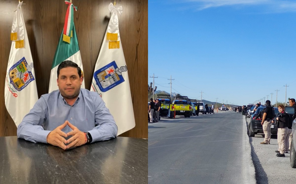 El alcalde publicó un mensaje en redes sociales sobre la seguridad en Salinas Victoria. / Especial