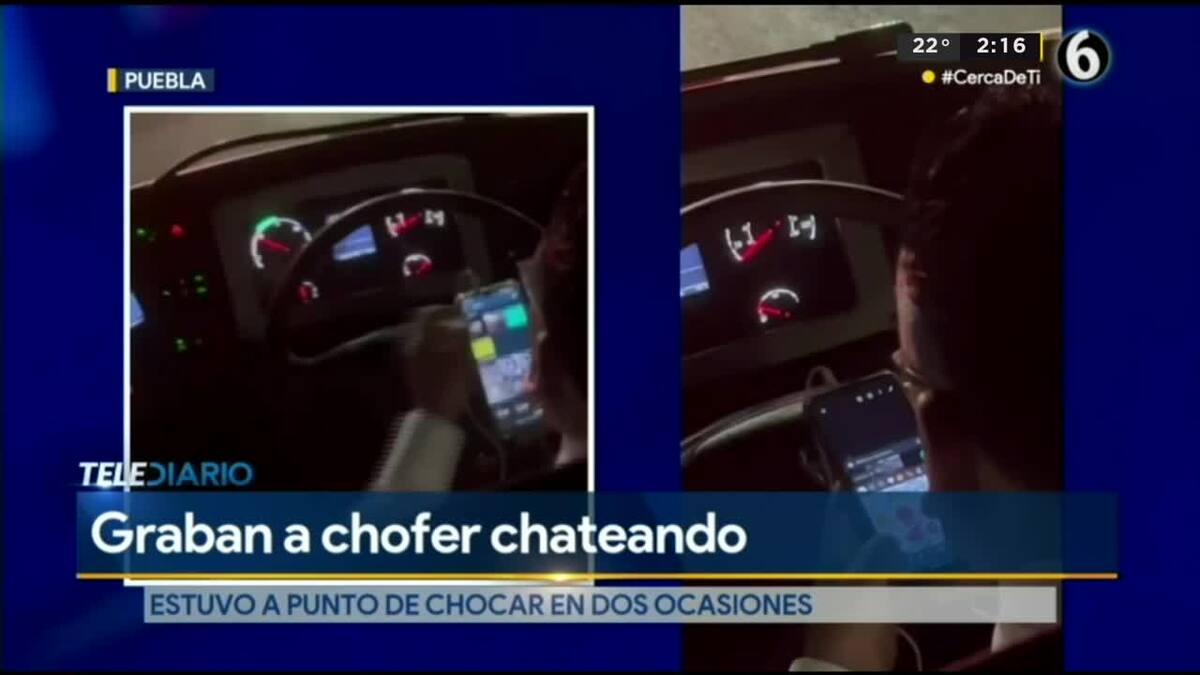 Chofer de Estrella Roja Puebla